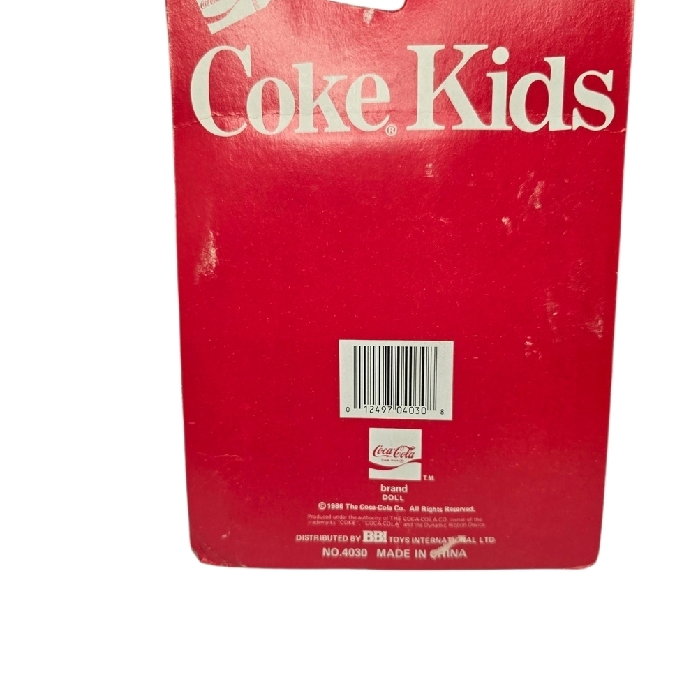 Vintage 1986 Coke Kids- Barbies Sister Kelly Clone Doll - Picture 3 of 3
